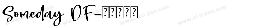 Someday DF字体转换